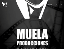 Tablet Screenshot of muelaproducciones.com